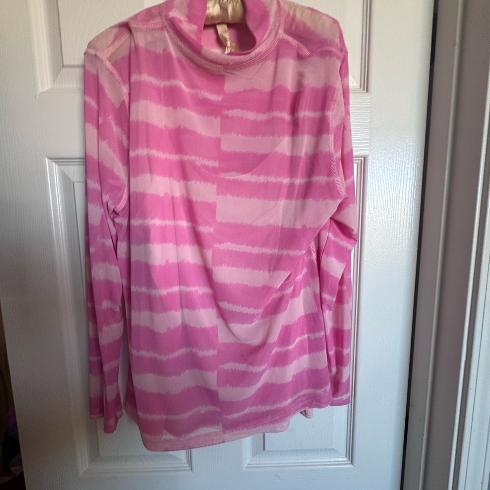 Target Pink and Light Pink Stripe Long Sleeve Tunic